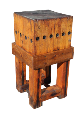 Ceppo batticarne rustico